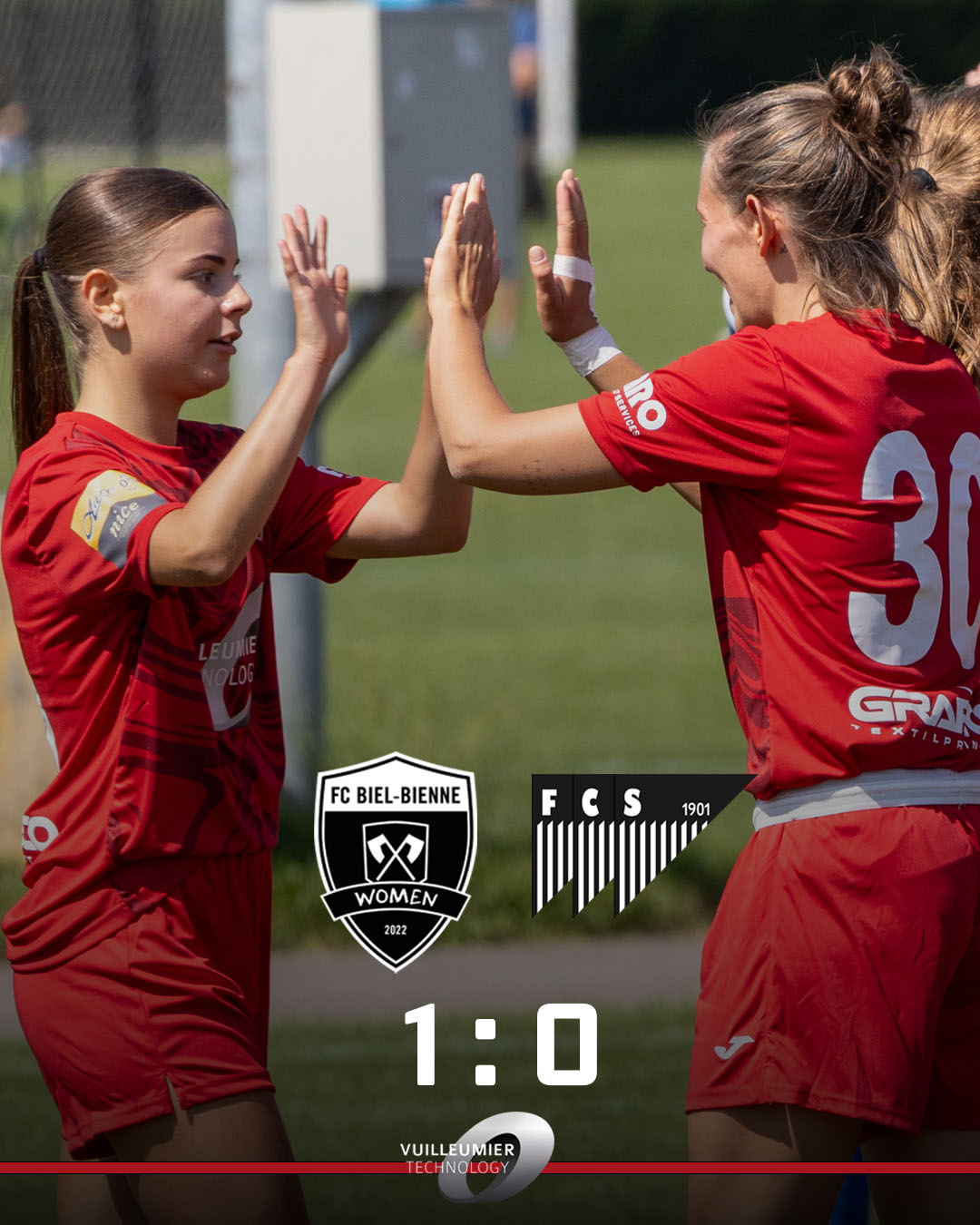 Compte rendu du match AXA Women&#039;s Cup - FC Biel-Bienne Women vs FC Solothurn