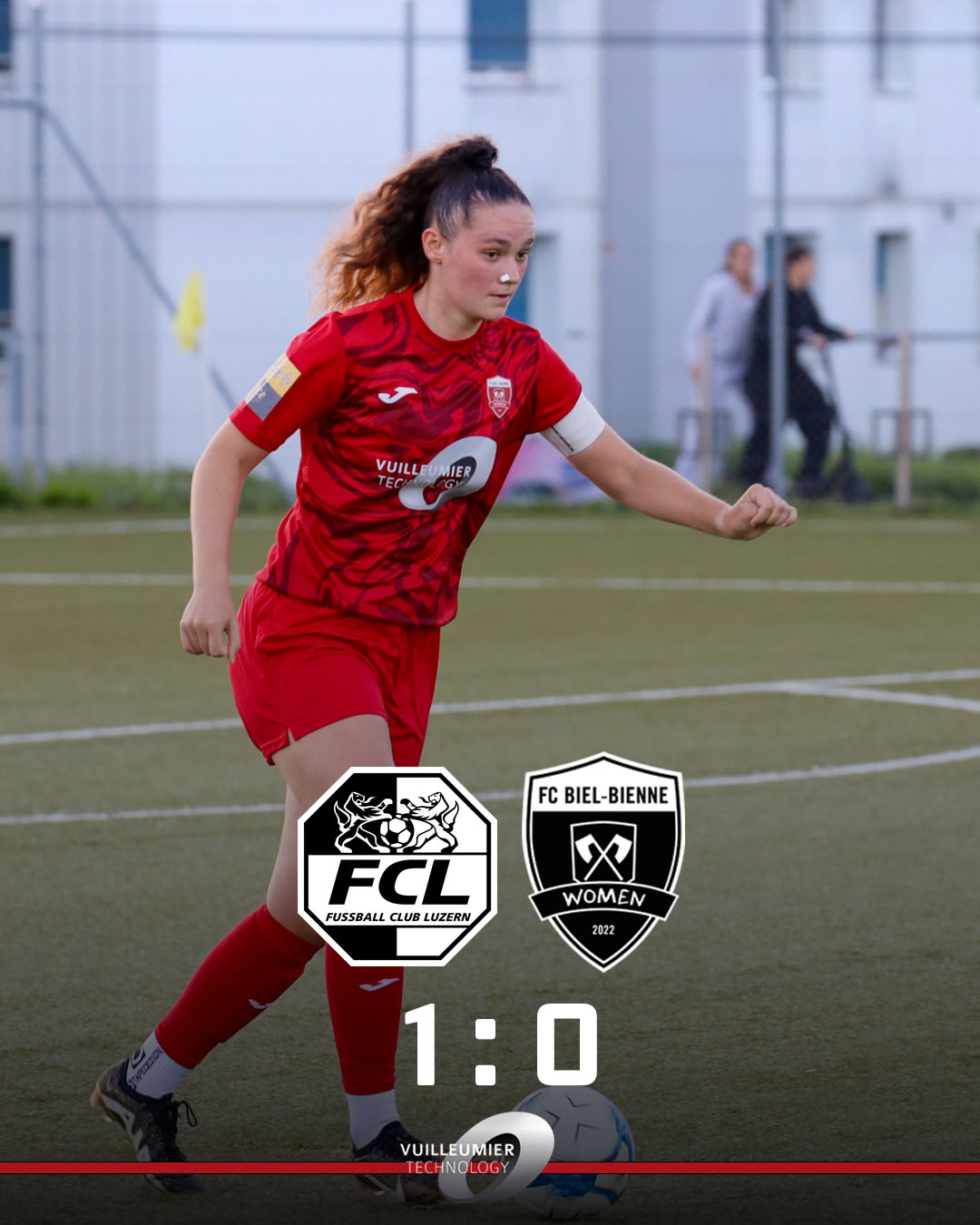 Compte rendu du match FC Luzern vs FC Biel-Bienne Women 13.09.2025