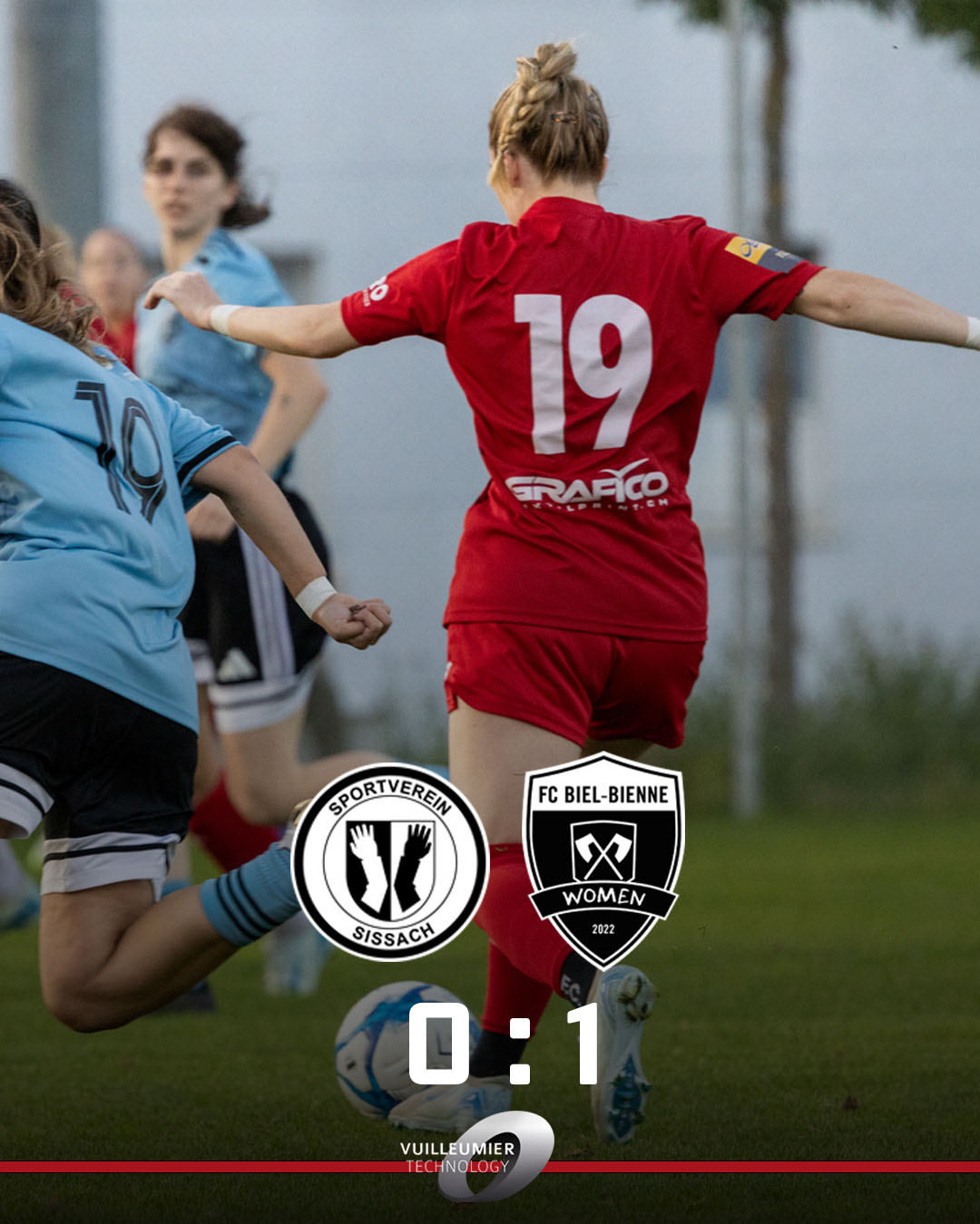 Compte rendu du match SV Sissach - FC Biel-Bienne Women