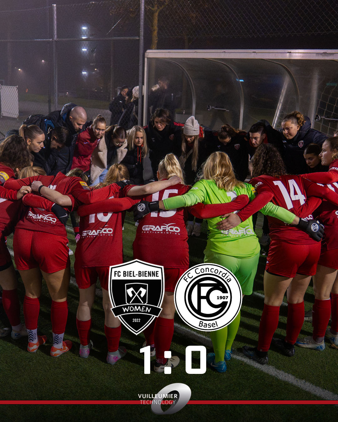 Matchbericht FC Biel-Bienne Women vs Concordia Basel