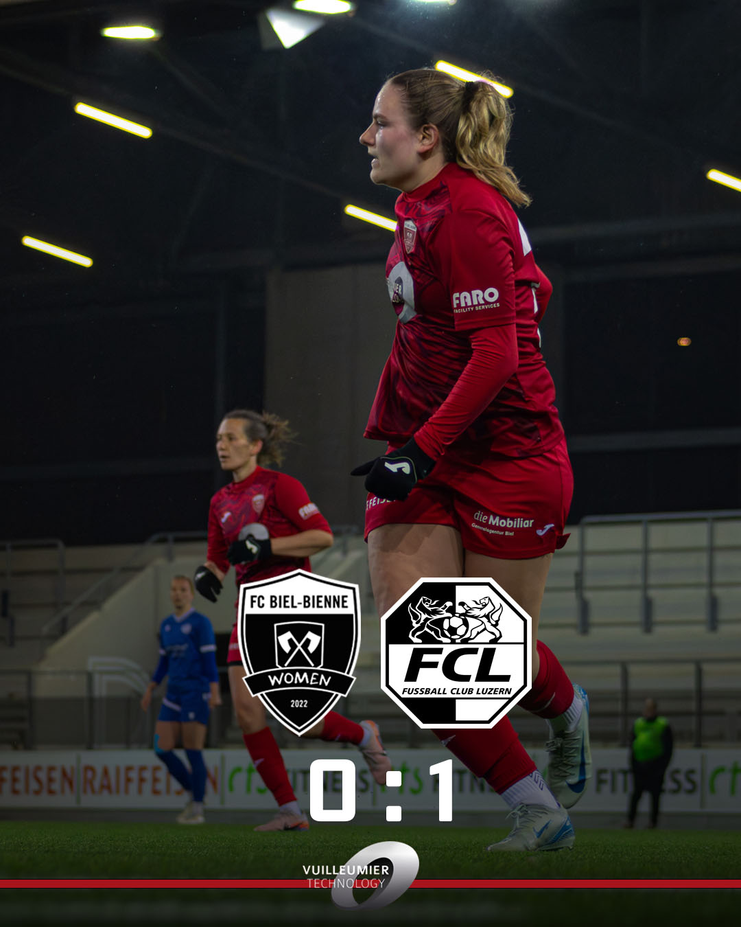 Matchbericht FC Biel-Bienne Women vs FC Luzern Frauen