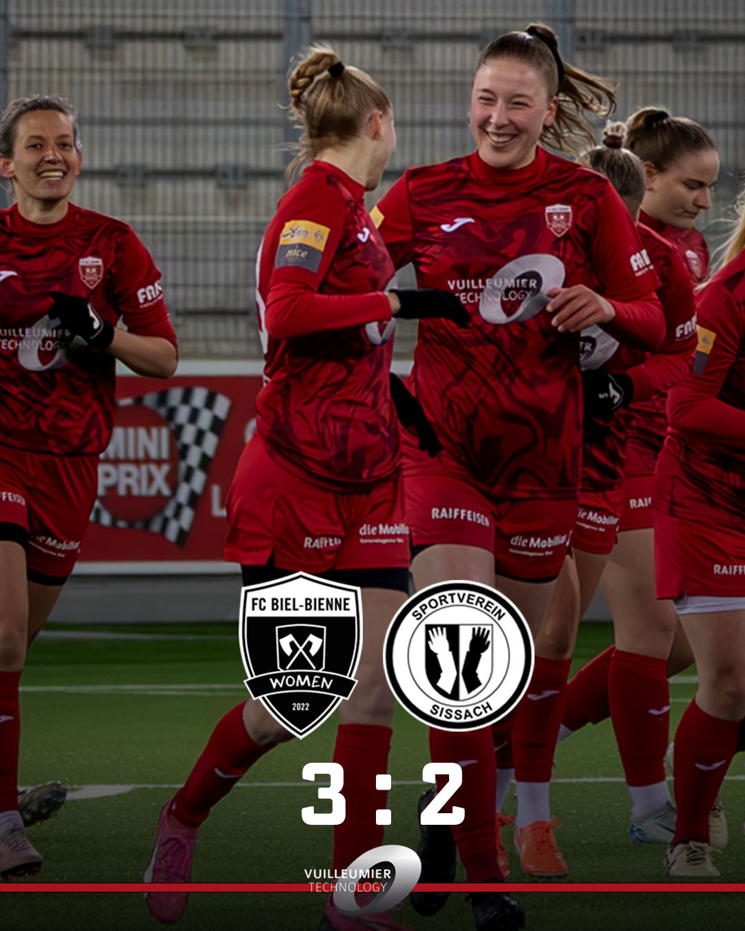 Matchbericht FC Biel-Bienne Women vs SV Sissach