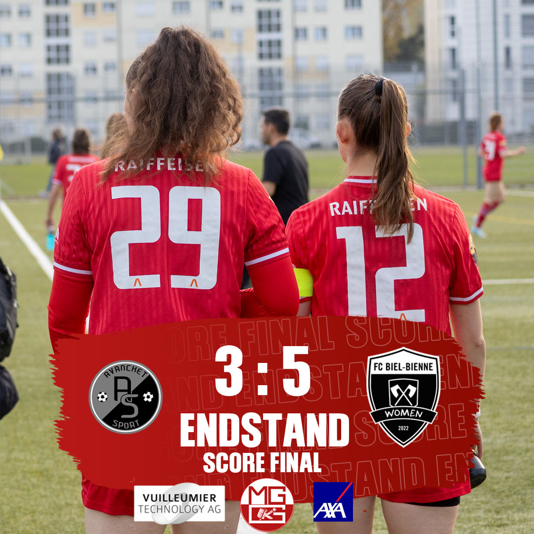 Avanchet Sport FC vs FC Biel-Bienne Women