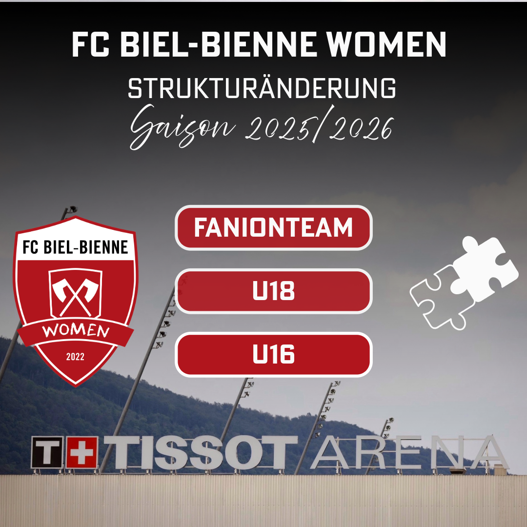 Adaptation du parcours des athlètes + modification des structures du FC Biel-Bienne Women
